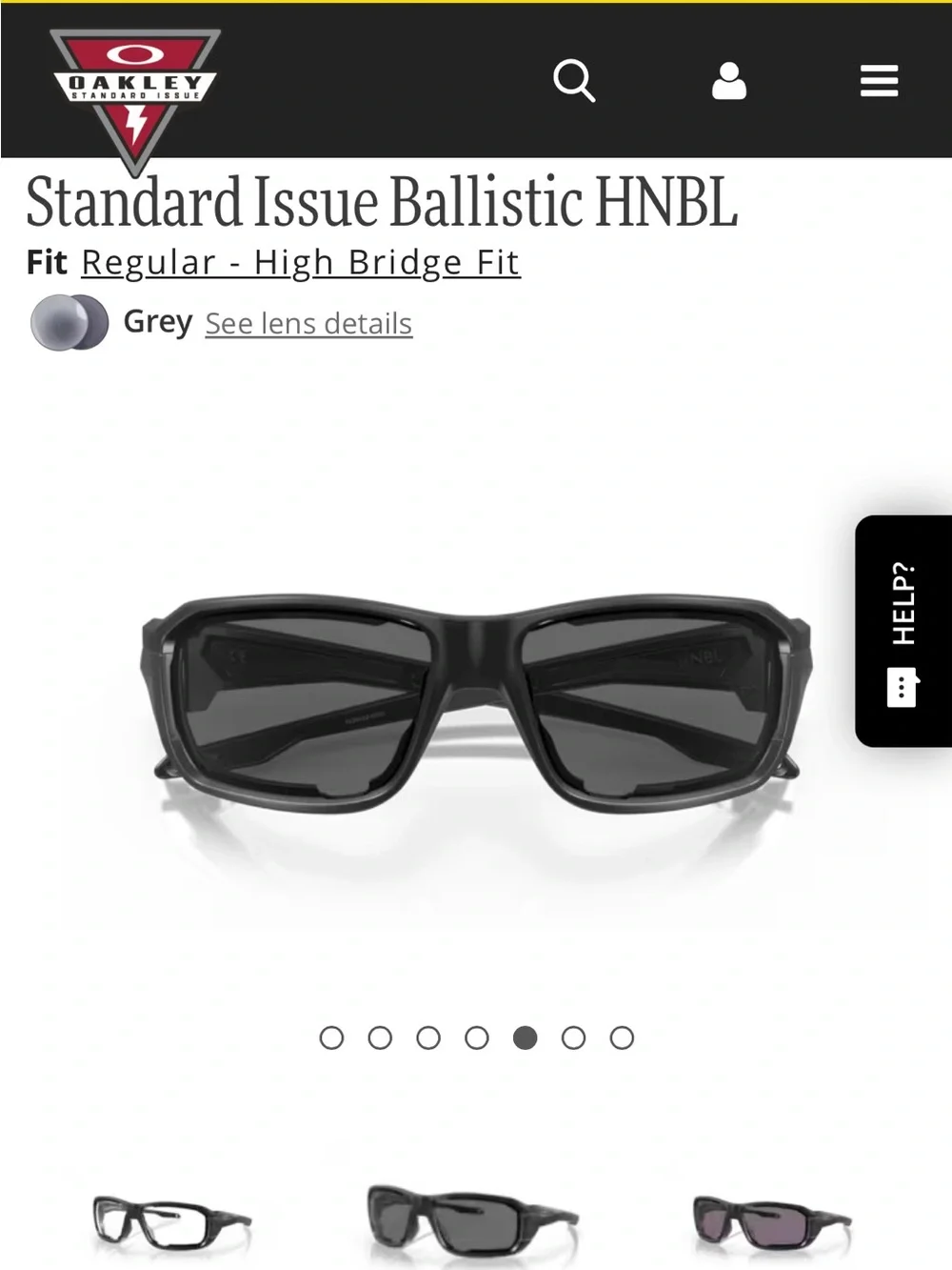 Oakley Standard Issue Ballistic HNBL Sunglasses